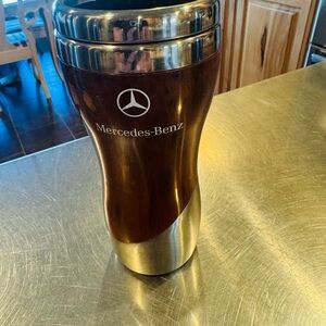 Mercedes-Benz Brown Stainless Travel Mug